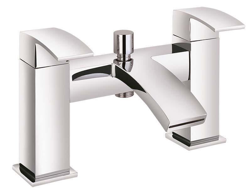 48 Taps Futuristic Unique, stunning and bold in design. It s no wonder this is one of our most popular designs. Chrome Single Lever Minimum Pressure 0.
