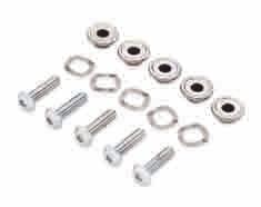Kit includes 5 chrome-plated bolts manufactured to factory specifications to ensure fit and performance. 91800029 Shoulder Bolt Front.