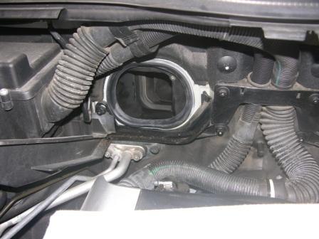 - Remove the support being careful not damage the ITS air bags or pull or snag any wires still attached to the support.