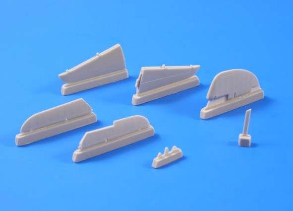Libya, modern 477 P-9D,F,K,M,N,Q Airacobra Control Surfaces set 1/48 You can simply enhance the line of WW II US fighter