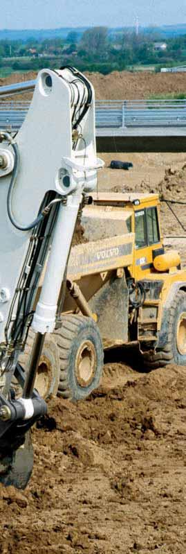 Top technology for maximum profitability Electronic engine speed sensing control Liebherr Tool Control Outstanding parts available Quick spare parts supply Professional help on-call Extensive service