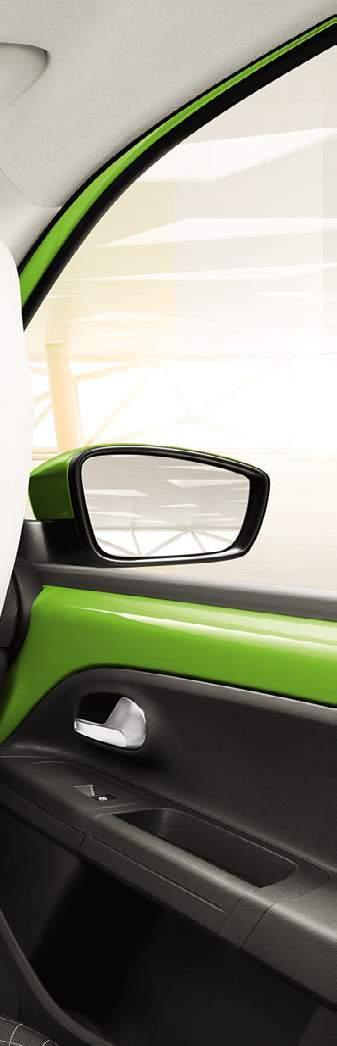 SAFETY IN NUMBERS Our city car is packed full of innovative active and passive safety features,