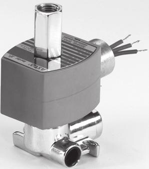 Pilot Operated Quick Exhaust Solenoid Valves Brass or Stainless Steel Bodies /" NPT 3/ 837 Features Designed for quick venting to psi through the exhaust orifice 3-WAY Resilient seated poppets for