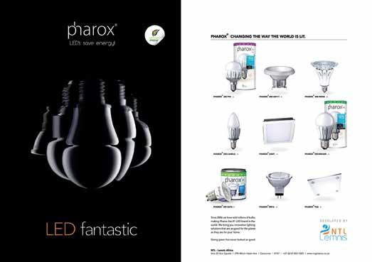 L26 lighting LED lighting promotion to celebrate energy efficiency PHAROX prides itself in providing the best LED technology with a focus on good quality lighting, energy efficiency and