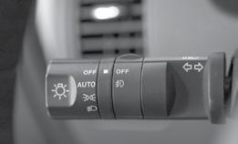 FOG LIGHT SWITCH (if so equipped) 06 The headlights must be on and the low beams selected for the fog lights to operate. Turn the switch (inside collar) to the position 06 to turn the fog lights on.