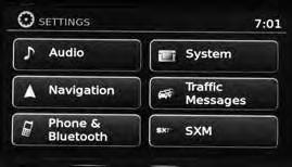 system guide BLUETOOTH SYSTEM WITH NAVIGATION (if so equipped) Send predefined or custom text messages* through your vehicle s Bluetooth system.
