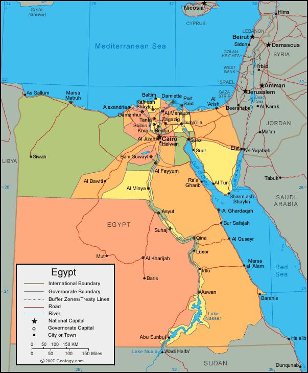 Description of the Greater Cairo Area Cairo, Giza, and Qaliubeya Governorates are collectively called Greater Cairo region and have an estimated population in excess of 20 million persons.