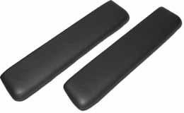 felt armrest pads Reproduction molded armrest pads are manufactured in the correct grains and texture as the originals. For colors other than black, please specify at time of order.