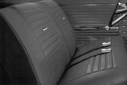 Chevrolet 1966 Chevelle/Malibu & El Camino Cloth Style Front Bench...AA66GHC0020(C) 169G, 237G, 373G, 483G, 552G...$807/pr. (L1) Hardtop Rear...AA66GHC0080(C) 169G, 237G, 373G, 483G, 552G...$631/ea.