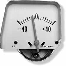 Chevrolet CONSOLE OIL GAUGE Reproduction of the original console gauge assembly that fits into the