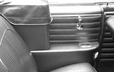 Chevrolet 1964-72 armrest pads Reproduction molded armrest pads are manufactured in the correct grains and texture as the originals.