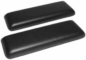 1964-72 Front pads 1964-67 armrest bases Chrome armrest bases are original-style injection molded plastic. Triple chrome plated, these are of a superior quality than others on the market.