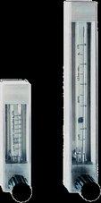 Temperature: up to 160 C DS08 Viscosity compensated variable area flowmeter and switch,