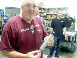 QA1 - Dave Kass (customer service manager) and Damien Brase (technical sales support) were the guides on our tour.