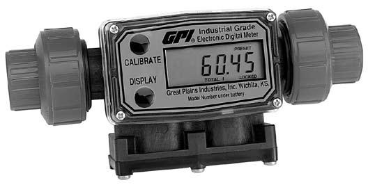 Looking for a turbine meter that can handle aggressive chemicals? Look at the Meter for a housing material that resists abrasion and has great chemical compatibility.