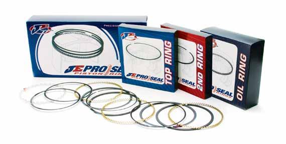 JE Pro Seal Rings PERFORMANCE MATRIX Use the performance/application matrix below to assist in selecting the ring type appropriate for your application.