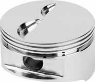 JE Pistons 23 ULTRA LIGHT FLAT TOP Includes: Pin #927-2500-15-51S (108g) This is our original Ultra Light piston. For Late Model Stock applications up to 400 hp. Piston accepts 1/16, 1/16, 3/16 rings.