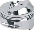 JE Pistons B/B OPEN CHAMBER DOME - STD DECK BLOCK Includes: Pin #990-2930-18-51S (174g) Double Spiro Locks (#990-042-CS) Same pistons as above with compression height figured using 10.