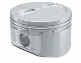 JE Pistons NASCAR Canadian Tire Series Approved by NASCAR for use in competition 2618 High Strength Alloy Includes Carbon Steel Wrist Pins and Double Spiro Locks Precision CNC Machined Ring Grooves