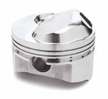 SRP Pistons BIG BLOCK CHEVY HIGH PERFORMANCE RACING PISTONS 427 open chamber APBA Approved.