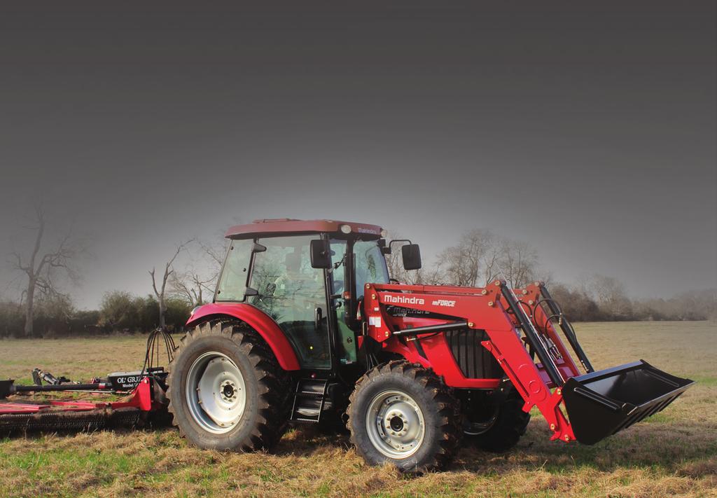 A NEW STANDARD IN THE HIGHER HP SEGMENT - mforce Series Introducing a new standard of high horsepower tractors.