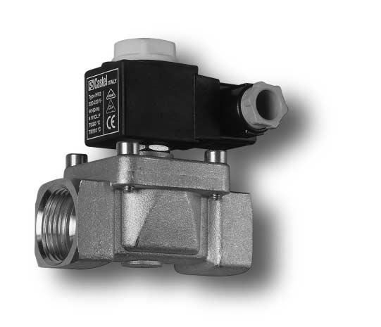 PERMANET MAGNET APPLICATION Castel supplies to its customers the permanent magnet code 9900/X91 for the normally closed solenoid valves, shown in this chapter.