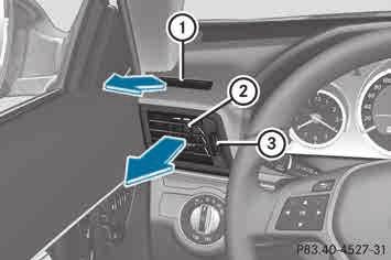 If necessary, direct the airflow away to a different area of the vehicle interior.