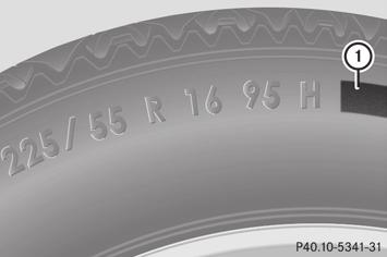 340 All about wheels and tires Wheels and tires parentheses. Example: 275/40 ZR 18 (99 Y). The speed rating "(Y)" indicates that the maximum speed of the tire is over 186 mph (300 km/h).