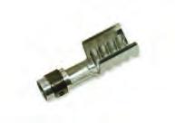 Terminal with Spring Clip 430 Stainless Steel  Length: 40mm SPT-4 SPT-8