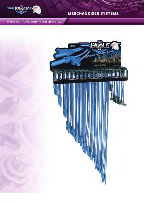 The Electronic System Eagle Electronic merchandiser racking systems are supplied with our Heavy Duty 8.