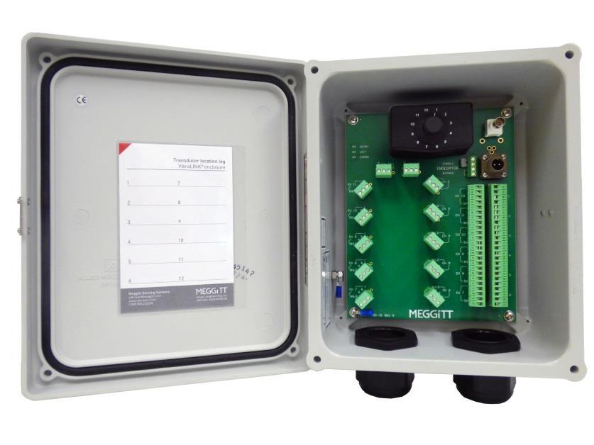 Permanent monitoring solutions Switchboxes Provide connection centers for terminating cables