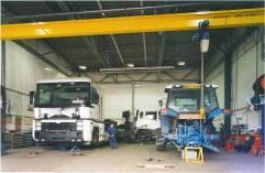 Instrumentation department - Vehicle support garage 55.