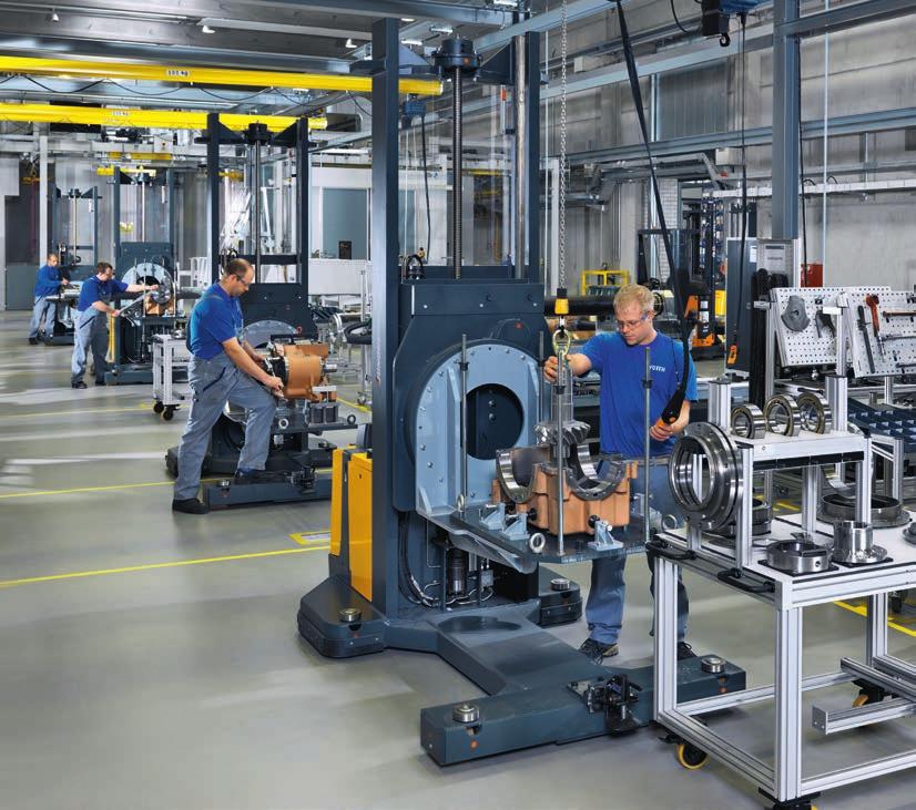 1 2 Reliability is What Drives Us. Hi-Tech Engineering, Measuring and Production Methods Voith offers complex engineering services already during the planning stage of the driveline.
