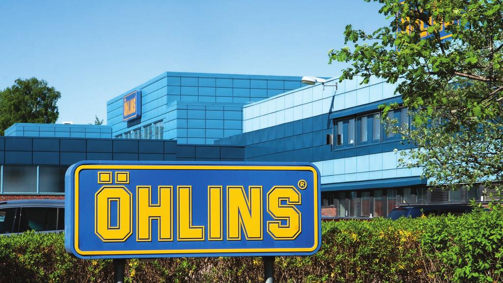 Öhlins Headquarters Upplands Väsby, Sweden Öhlins Racing AB - The Story It was the 1970 s, a young man named Kenth Öhlin spent most of his spare time pursuing his favourite sport: motocross.