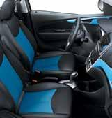 Black, White, Beige or Blue) WHEELS Jet Black Leatherette with Beige Seat Inserts and Beige Dash Trim 4 Jet Black Leatherette with Blue Seat Inserts and Blue Dash Trim 5 Door handles: Body-color