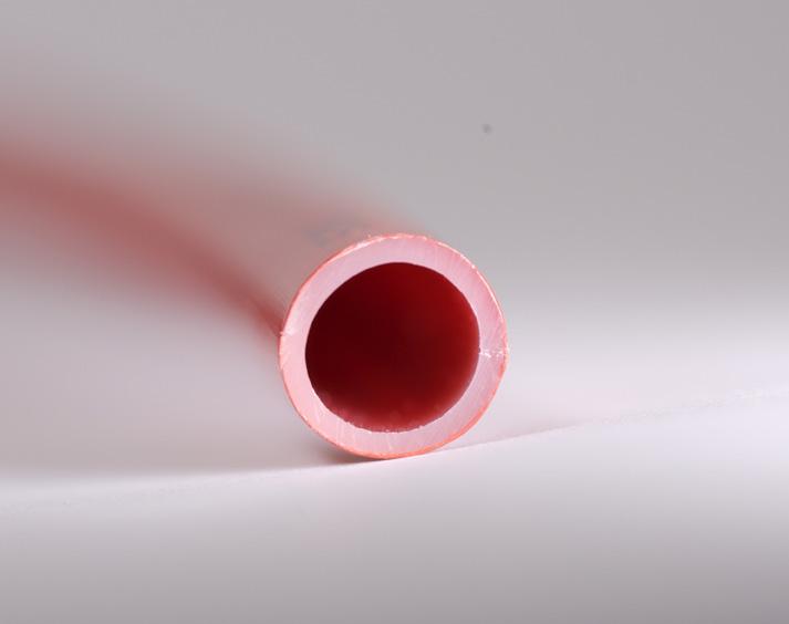 1 Rehau easy heat PIPE 1.1 pe-xa pipe rautherm Universal for Heating Applications High density cross-linked polyethylene with EVAL barrier coating to prevent oxygen diffusion.