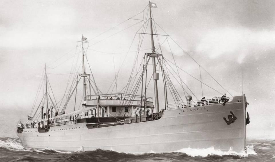 First ocean-going motor vessel in 1912 MV