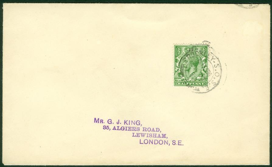 Guernsey CDS May 1913. 475 65.