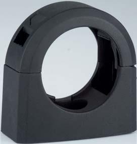 Fittings Polyamie PoleonFit Clip Plastic - 30 C 80 C (-58 F 248 F) Colours black 1 L Size L 1 fits to Number N mm mm mm mm mm Poleon N black N10 4,2 7,5 22,6 12,9 23,3 10 1.534.0901.