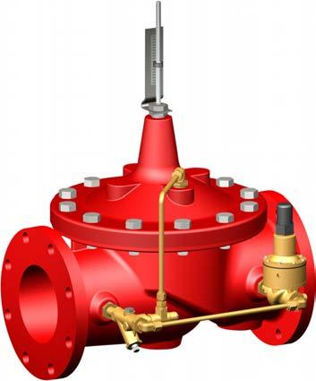 MODEL 0B-KG Pump Suction Control Valve Adjustable Opening Speed For Pump Suction Protection Pilot Control Provides Wide Flow Range With Minimal Pressure Variations Controlled Closing For System