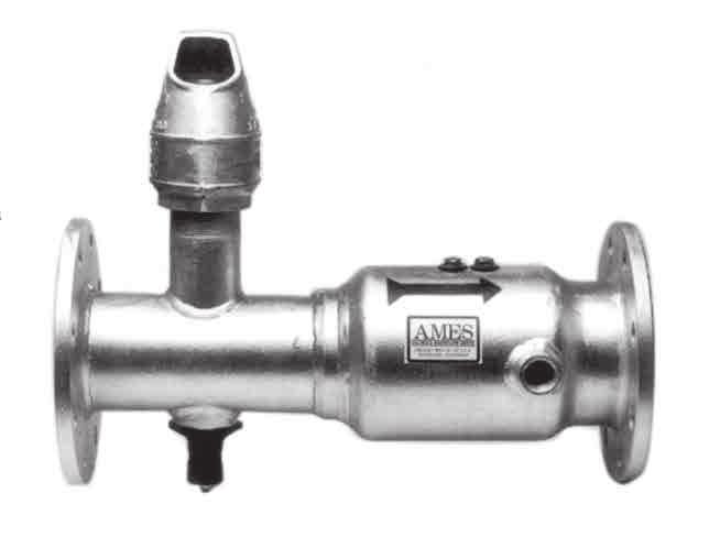 Series ASCV Anti-Siphon/Chemigation Check Valve Sizes: 3" " (0 300mm) " Vacuum Breaker Spring Swing Silent Check Valve Galvanized Steel Body Construction Flanged End Connections Lightweight