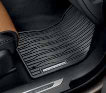 RANGE ROVER VELAR RUBBER FLOOR MATS - EBONY Shield the floor of your Range Rover Velar from water, mud, and the elements with