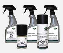 of: Leather Cleaner, Leather Conditioner and Protectant, and Carpet Spot Remover.