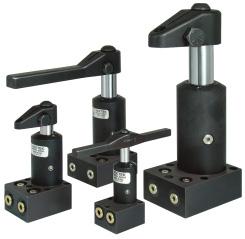 TuffCam C-9 Bottom Flange Single And Double Acting Three cams for accurate arm positioning, smoother rotation and lower per cam surface contact pressure.