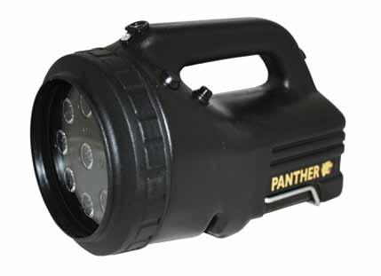 P A N T H E R L E D R A N G E 150 300 450 600 750 1000 1150 1300 EFFECTIVE RANGE (METRES) HIGH PERFORMANCE LED SEARCHLIGHTS Working on the existing model, the Panther LED range uses the