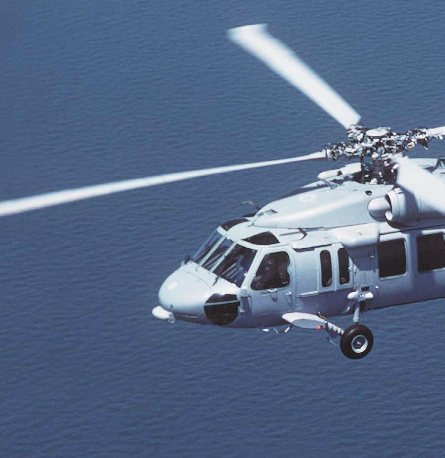 Suerior Safety and Survivability When it comes to survivability, it s hard to to the MH-60S. The MH-60S has built-in tolerance to small-arms fire and most medium-caliber high-exlosive rojectiles.