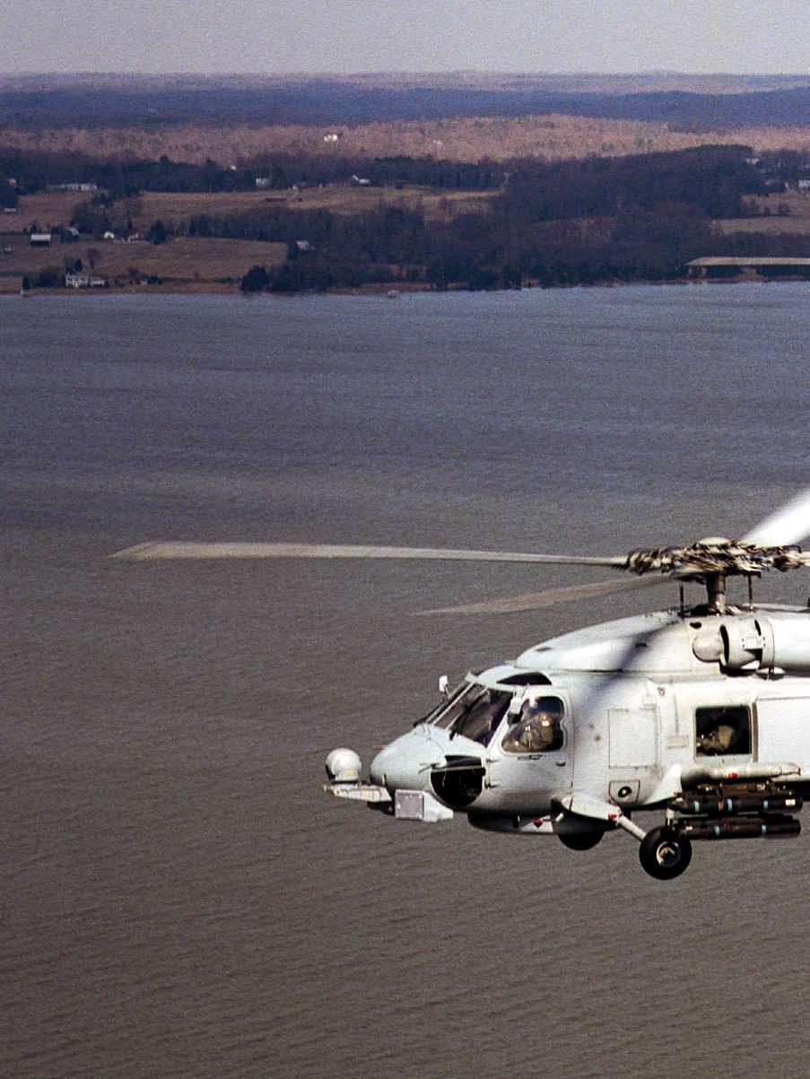 Additional Maritime Caability The MH-60S helicoter was designed to suort the U.S. Navy s helicoter master lan and meet fleet and combat suort needs and it does all that and more.