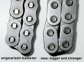pitch and length to the OEM chains.