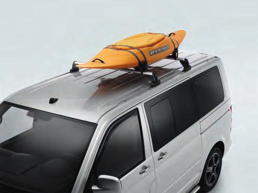 Pullout ski and snowboard holder. Used in conjunction with the roof bar set, this addition features a practical 'pull out' function making loading and unloading easier.