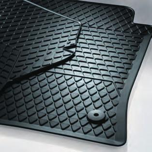 Front carpet mats. Available in anthracite. Protect your vehicle floor with these front carpet mats.